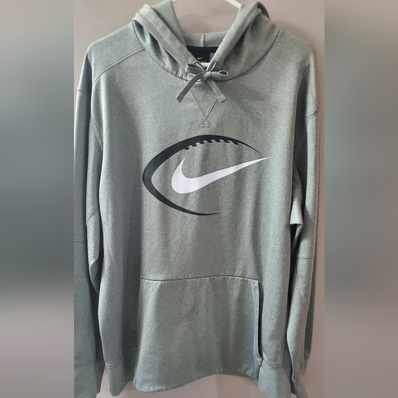 Nike Men's Gray Hoodie - Picture 3 of 5